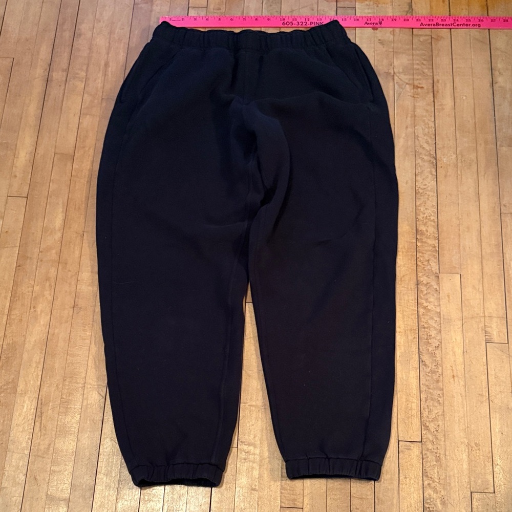 Women’s Black Jogger Crop High Waisted Pants